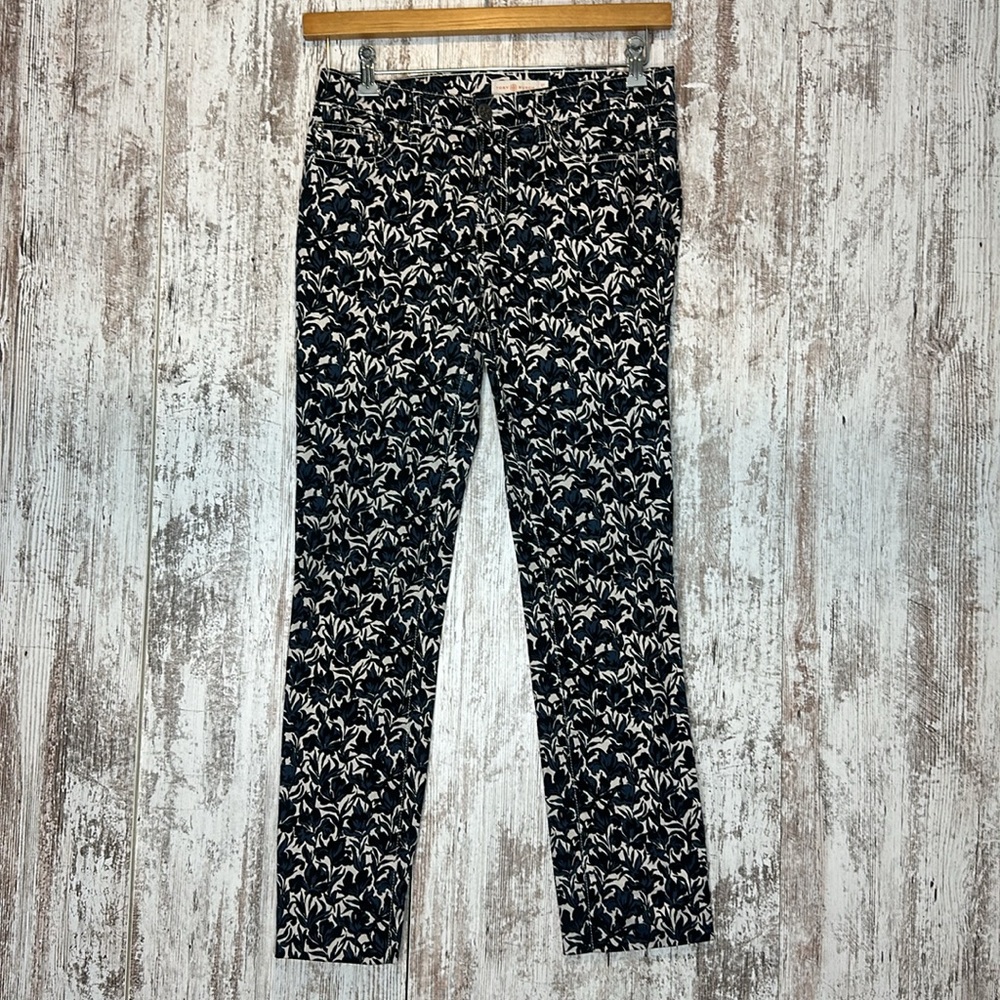 Tory Burch Floral Pants Size 27